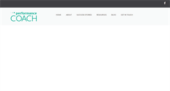 Desktop Screenshot of performance-coach.co.uk